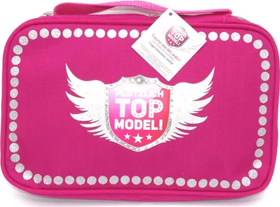 Produktbild von "Plötzlich Top Model" Kinder Kulturtasche (Pink)
