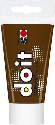 Image de Marabu Acrylic colour DO IT Craft Paint 75 ml cacao
