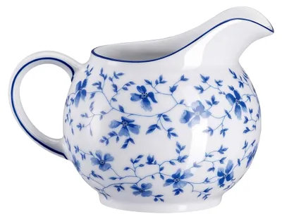Produktbild von Milchkännchen Blaublüten weiß/blau