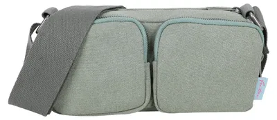 Produktbild von Fritzi aus Preußen Umhängetasche Donny Crossover Bag Long Canvas Jade grüngrau