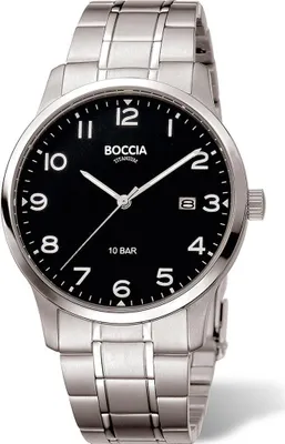 Produktbild von Boccia Titanium Classic 3621-01 Herrenarmbanduhr