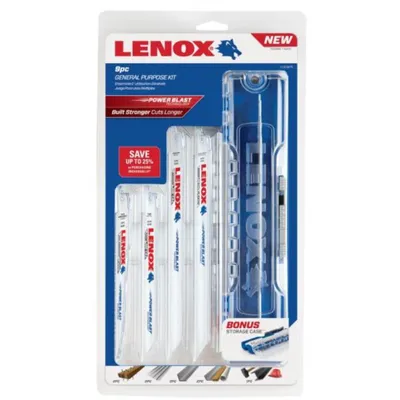 Produktbild von LENOX 121439KPE Saebelsaegeblatt-Set Holz Metall 9-tlg