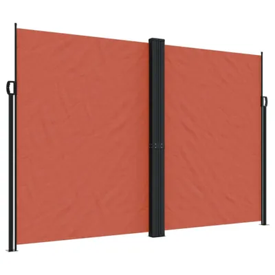 Produktbild von vidaXL Seitenmarkise Ausziehbar Terrakottarot 220x1000 cm