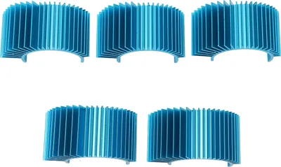Productafbeelding van 5 stuks elektromotorkoelvinnen, aluminiumlegering, 36 mm, voor 540, 550 borstelmotoren en 3650, 3660 borstelloze motoren