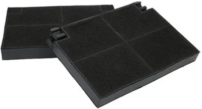 Aktivkohlefilter für Dunstabzugshaube 19,3 x 13,7 cm, 2 Stück
