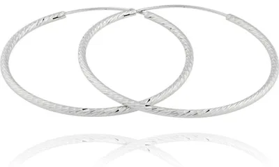 Produktbild von Silver earrings rings SVLE0215XD500 - Diameter: 3 cm