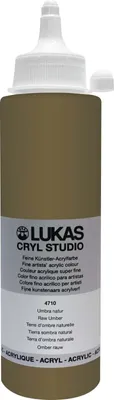 Produktbild von Lukas Cryl Studio Acrylfarbe Raw Umber 250 ml 1 stk