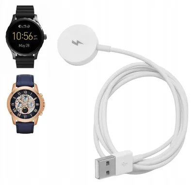 Produktbild von Magnetische USB-Ladestation für Fossil Smartwatches 5V