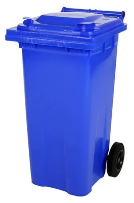 Produktbild von Zweirad Müllgroßbehälter 120 Liter blau