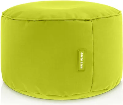 Produktbild von Green Bean® Sitzsack-Hocker "Stay" 45x25cm mit EPS-Perlen Füllung - Fußhocker Sitz-Pouf für Sitzsäcke - Fußablage Sitzkissen Sitzhocker Hellgrün