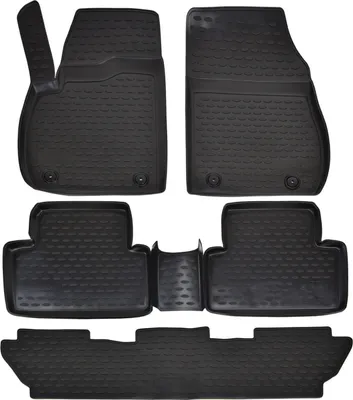 Obrázok produktu pre J&J Automotive | Gumové rohože so zvýšeným okrajom pre Zafira C 2012-2019 5 Seats