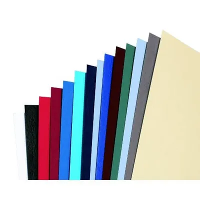 Image de GBC Couverture LeatherGrain, DIN A4, 250 g/qm, blancá
