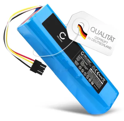 Zdjęcie produktu dla CELLONIC 1x akumulator do odkurzacza, kompatybilny z Dreame RL55L, kompatybilny z Roborock S7, kompatybilny z Dreame L10s Ultra, D10 – (5200 mAh, 14,4 V)