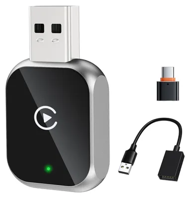 Drahtloser CarPlay-Adapter, USB-C, Plug & Play, Mini-Design