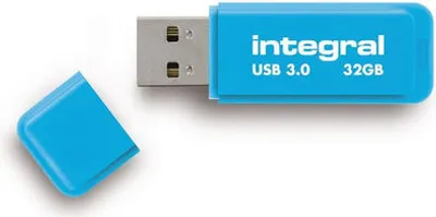 Image de Integral USB Stick 3.0 Neon 32GB bl (bleu)