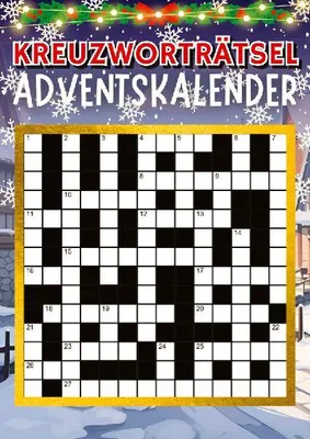 Produktbild von Kreuzworträtsel Adventskalender | Weihnachtsgeschenk