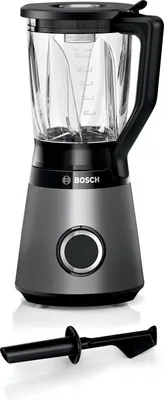 Produktbild von Bosch MMB6172S Mixer Tischplatten-Mixer 1200 W Schwarz, Edelstahl