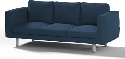 Produktbild von Dekoria Bezug für Norsborg 3-Sitzer Sofa, marinenblau , Norsborg 3-Sitzer Sofabezug