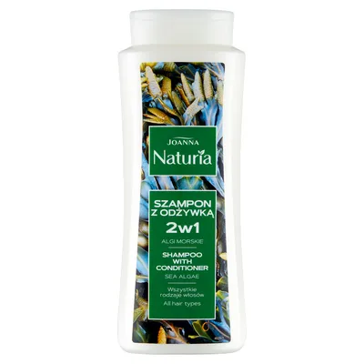 Image de Joanna Naturia, Shampooing 2en1, algues, 500 ml