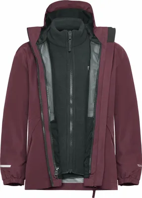 Produktbild von Jack Wolfskin Iceland 3In1 Jacket K Amaranth Amaranth 140
