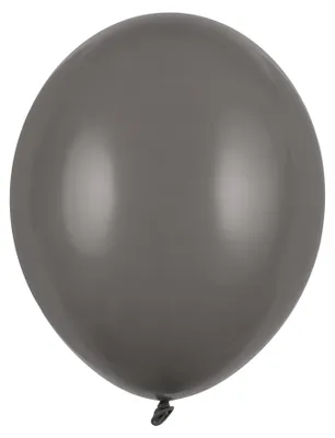 Produktbild von 10 Stk. Luftballon Ø30cm "Uni Pastell" | Grau