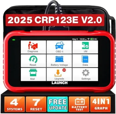 Produktbild von Start CRP123E OBD2 CAR Diagnose Tool Reader, Code Reader Engine, ABS, SRS, Automatikgetriebe, Lenkwinkelreset, Gasanpassung, Öl