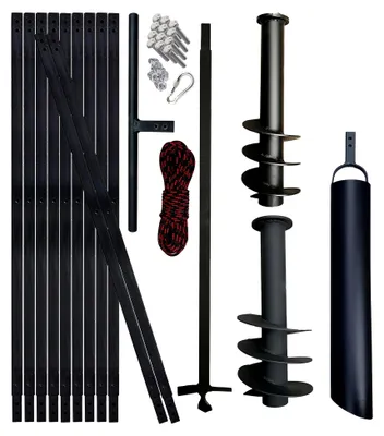 Produktbild von Erdbohrer Brunnenbohrer 12m 145+180mm mit Plunscher 110mm