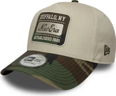 Produktbild von New Era 9FORTY E-Frame Cap Camo Patch beige