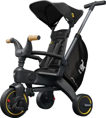 Produktbild von Doona Liki Trike s einklappbares Dreirad Nitro Black