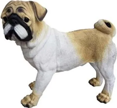 Produktbild von Hund Lebensgroße Figur Dekoration Statuen Skulptur Garten Deko Figuren 34cm neu