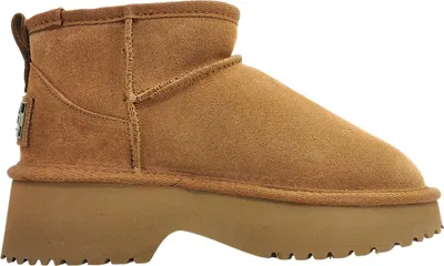 Immagine prodotto di OOG: Scarpe da donna, fodera calda, stivali invernali, color marrone, modello casual