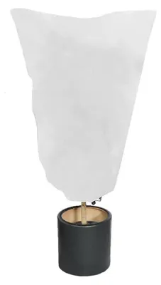 Produktbild von Winterschutz für Pflanzen Schutzhülle Kübelpflanzensack atmungsaktiv reißfest Weiß 60x80cm