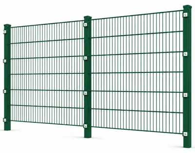 Produktbild von Doppelstabmattenzaun-Set 8/6/8
