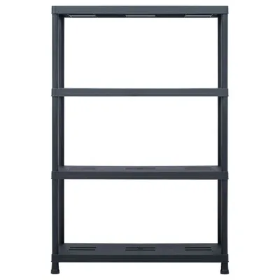 Immagine prodotto di Scaffale Nero 220 kg 90x40x138 cm in Plastica