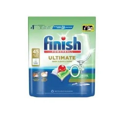 Produktbild von Finish Ultimate All in 1 0% Dishwasher Capsules 45pcs