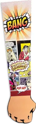 Productafbeelding van Bristol Novelty Uni Pop Art mouwen (one size) (in verschillende kleuren)