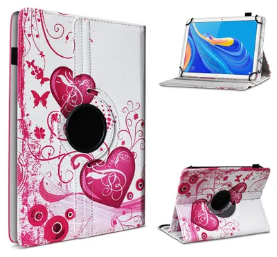 Produktbild von Tablet Hülle für HONOR PAD X8A Tasche Schutzhülle Case 360 Grad DrehbarFarbe 360 Uni:Motiv 6