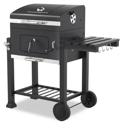 Immagine prodotto di Carrello per barbecue a carbonella Tepro "Toronto Click", superficie griglia: 56x42cm
