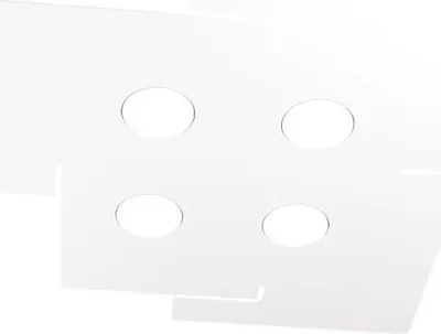 Obrázek produktu pro Moderní stropní svítidlo Echo Metal White 4 světla Gx53