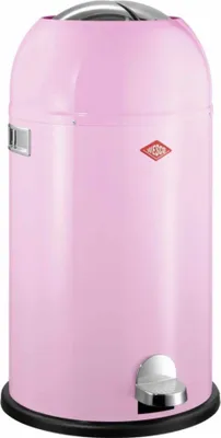 Produktbild von WESCO Tretabfalleimer 184631-26 KICKMASTER in PINK mit 33 Liter Volumen / Abfallsammler / Mülleimer