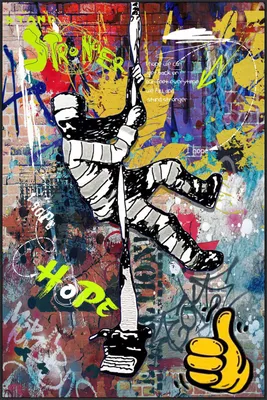 Produktbild von ArtUniverse Leinwandbild Escape 80 x 120 cm