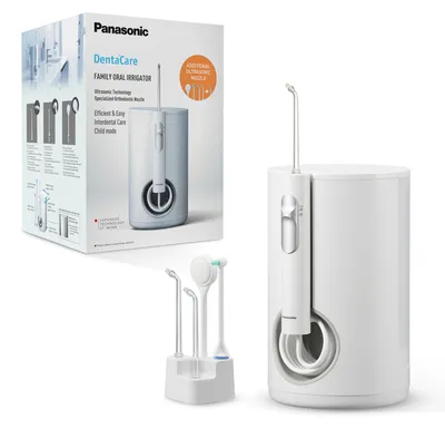 Productafbeelding van Panasonic monddouche, gezondheid, tandverzorging, model EW1614AW503, familieverpakking