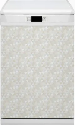 Produktbild von Magnete  Küche Magnetmatte Magnet für Spülmaschine Abwaschbar Dekor 45x80 cm  - Musterdreiecke