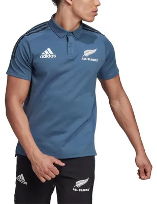 Productafbeelding van Adidas HR4476 Rugby Polo, korte mouwen, zwart, maat M