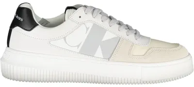 Produktbild von Stylischer Damensportschuh in Weiß mit Kontrastdetails & Schnürsenkeln
