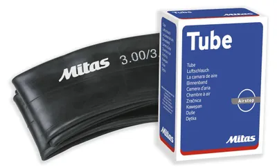Immagine prodotto di Camera d'aria per motocicletta MITAS, spessore 1,5 mm, per pneumatici di dimensioni 120/70-10, 120/90-10, 130/70-10