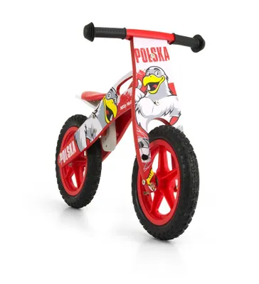 Produktbild von Milly Mally Laufrad Holz Polen - Wooden Walking Bike King Poland Holzlaufrad