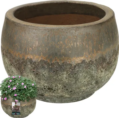 Kotarbau Bloempot, sierpot, keramisch, vintage, diameter 15 cm Kotarbau Bloempot, sierpot, keramisch, vintage, diameter 15 cm
