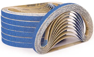 Obrázok produktu pre Brúsne pásy – 40 kusov – 13 x 457 mm – hrubosť 40, vhodné na kov a drevo