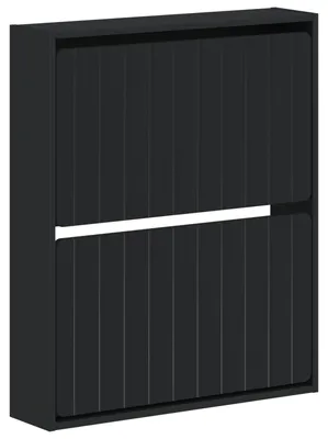 Imagen del producto de Armario de zapatos de pared, modelo ZWOLLE, 71 x 17 x 86 cm, color